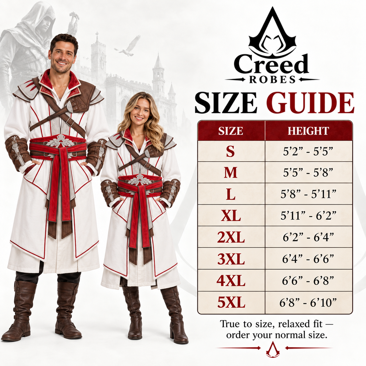 Assassins Robes (PRE-ORDER)